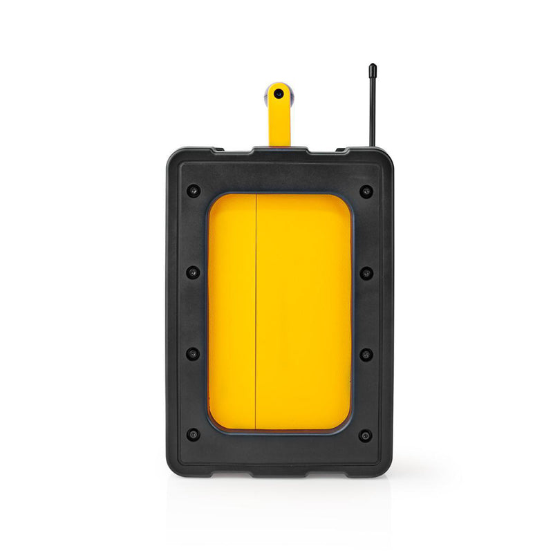 Nedis RDFM3100YW Fm-bouwradio 15 W Bluetooth® Ipx5 Handvat Geel / Zwart