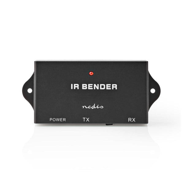 Nedis IREX050BK Ir-extender Voor Afstandsbedieningen 30 - 60 Khz Voor 3 Apparaten 7,0 M Bereik Zwar