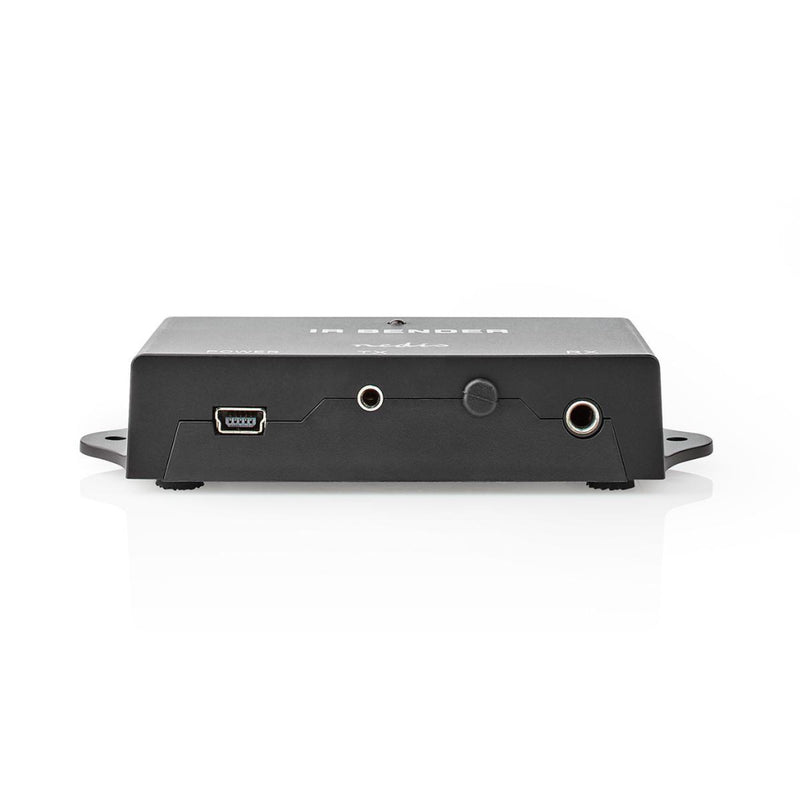 Nedis IREX050BK Ir-extender Voor Afstandsbedieningen 30 - 60 Khz Voor 3 Apparaten 7,0 M Bereik Zwar