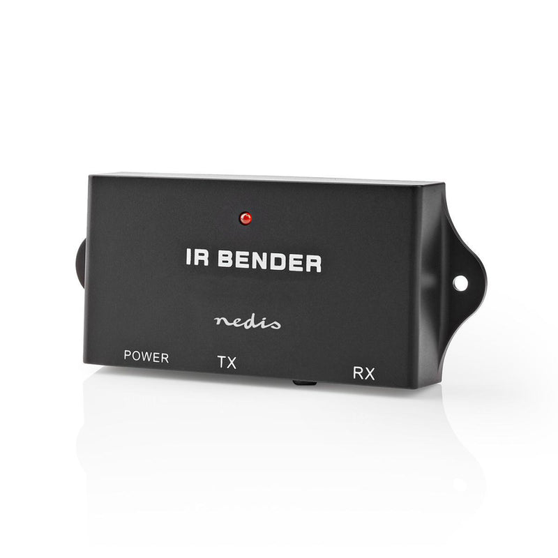 Nedis IREX050BK Ir-extender Voor Afstandsbedieningen 30 - 60 Khz Voor 3 Apparaten 7,0 M Bereik Zwar