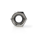 Nedis CSBW41901ME F-connector Male 7,0 Mm Twist-on Metaal