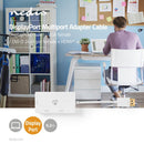 Nedis CCGB37366WT02 Displayport Multipoort-adapterkabel Mini-displayport Male - Vga Female + Dvi-d