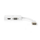 Nedis CCGB37366WT02 Displayport Multipoort-adapterkabel Mini-displayport Male - Vga Female + Dvi-d