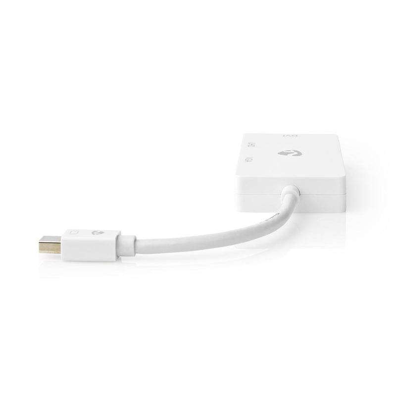 Nedis CCGB37466WT02 Mini-displayport Multipoort-adapterkabel Mini-displayport Male - Vga Female + D