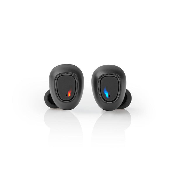 Nedis HPBT5052BK Volledig Draadloze Bluetooth®-oordopjes 5 Uur Afspeeltijd Spraakbediening Draadloo