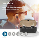 Nedis HPBT5052BK Volledig Draadloze Bluetooth®-oordopjes 5 Uur Afspeeltijd Spraakbediening Draadloo