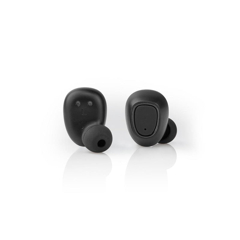 Nedis HPBT5052BK Volledig Draadloze Bluetooth®-oordopjes 5 Uur Afspeeltijd Spraakbediening Draadloo
