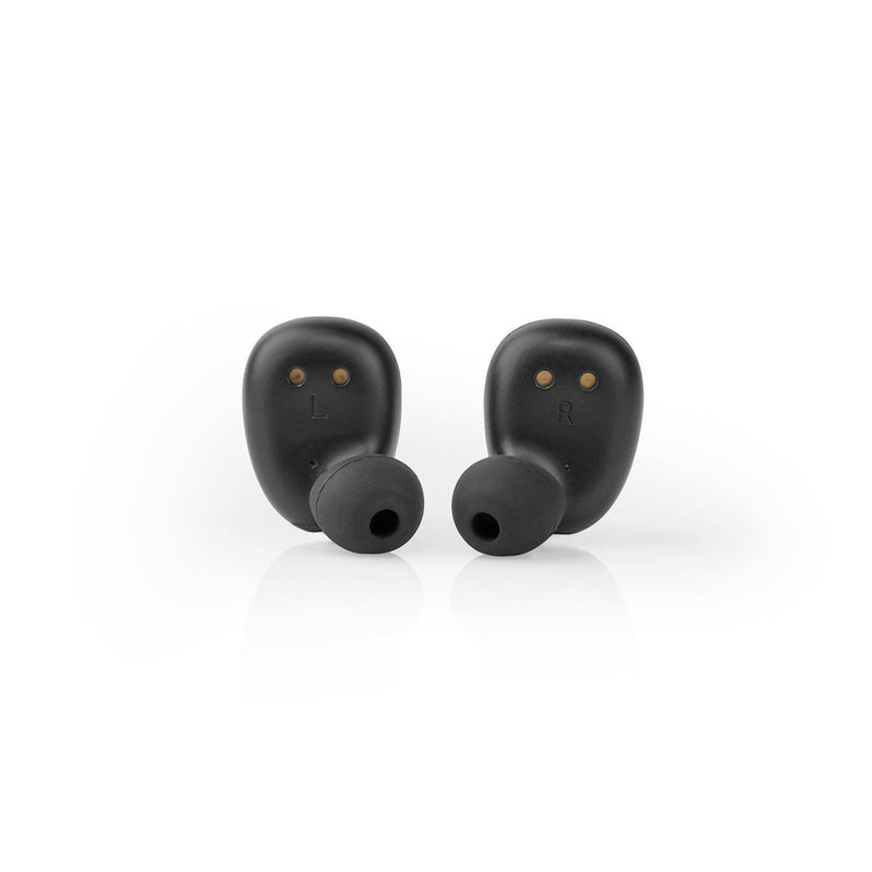 Nedis HPBT5052BK Volledig Draadloze Bluetooth®-oordopjes 5 Uur Afspeeltijd Spraakbediening Draadloo