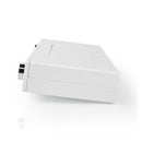 Nedis RDFM4010WT Fm Radio Onder De Kast 20 Voorkeurzenders Automatische Dimmer Wit