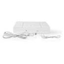 Nedis RDFM4010WT Fm Radio Onder De Kast 20 Voorkeurzenders Automatische Dimmer Wit