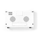 Nedis RDFM4010WT Fm Radio Onder De Kast 20 Voorkeurzenders Automatische Dimmer Wit
