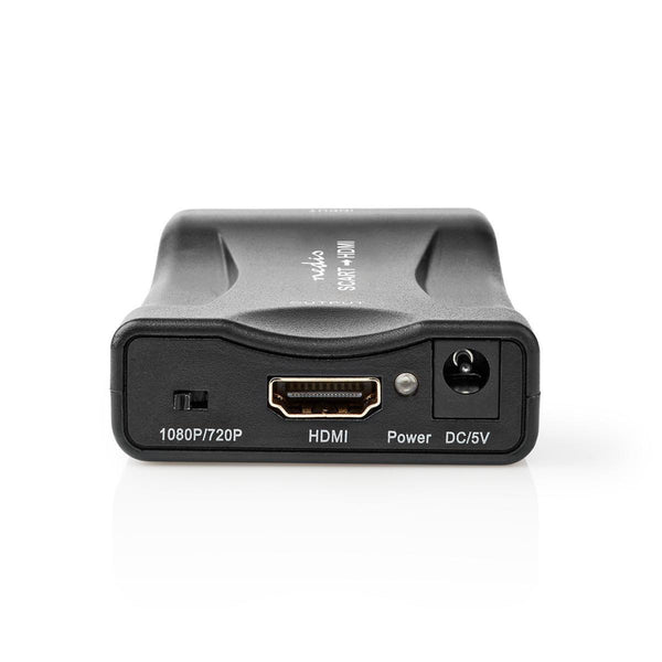Nedis VCON3462BK Hdmi&trade;-converter Scart Female Hdmi&trade; Input 1-weg 1080p 1.2 Gbps Abs Zwar