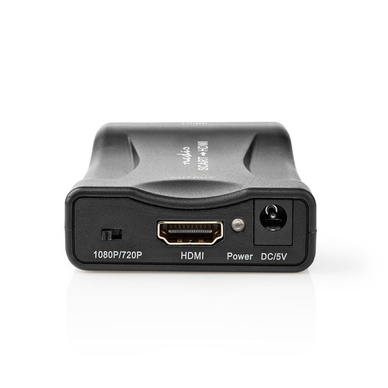 Nedis VCON3462BK Hdmi&trade;-converter Scart Female Hdmi&trade; Input 1-weg 1080p 1.2 Gbps Abs Zwar