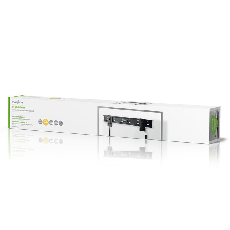 Nedis TVWM1036BK Vaste Tv-muurbeugel 32-55 &quot; Maximaal Schermgewicht: 50 Kg Minimale Muurafstan