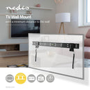 Nedis TVWM1056BK Tv Muurbeugel Vast 37 - 70&quot; 50 Kg