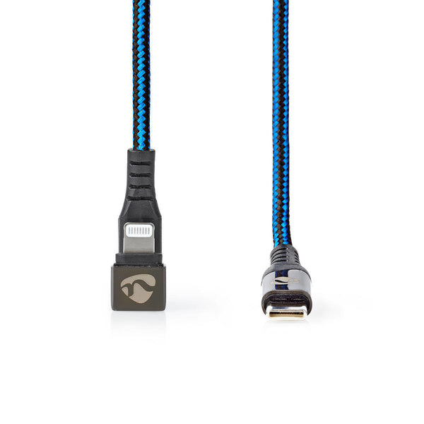 Nedis GCTB39650AL10 Data- En Oplaadkabel Usb-c&trade; Male Naar Apple Lightning 8-pins Male 180&deg