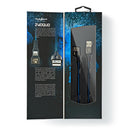 Nedis GCTB39300AL10 Data- En Oplaadkabel Usb-a Male Naar Apple Lightning 8-pins Male 180&deg;-aansl