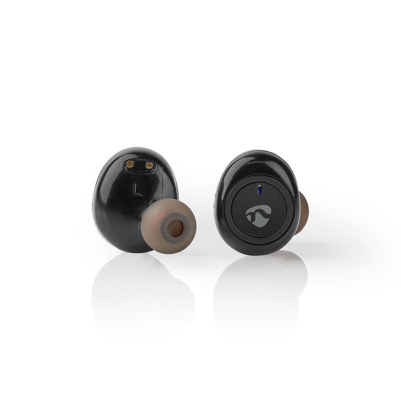 Nedis HPBT1050BK Volledig Draadloze Bluetooth&reg;-oordopjes 4 Uur Afspeeltijd Spraakbediening Char