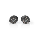 Nedis HPBT3050BK Volledig Draadloze Bluetooth&reg;-oordopjes 3 Uur Afspeeltijd Oorschelphaakjes Spr