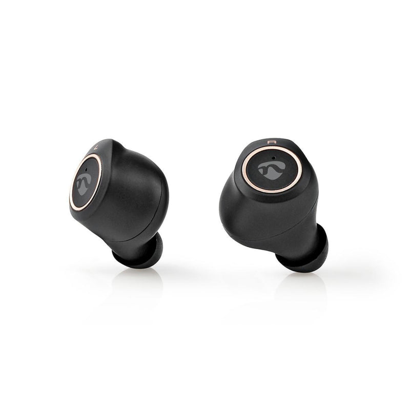 Nedis HPBT3050BK Volledig Draadloze Bluetooth&reg;-oordopjes 3 Uur Afspeeltijd Oorschelphaakjes Spr