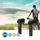 Nedis HPBT5054BK Fully Wireless Bluetooth&reg; Earphones 3 Hours Playtime Voice Control Charging Ca