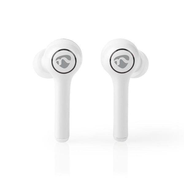 Nedis HPBT5055WT Volledig Draadloze Bluetooth®-oordopjes 6 Uur Afspeeltijd Spraakbediening Aanraakb