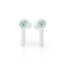 Nedis HPBT5055WT Volledig Draadloze Bluetooth®-oordopjes 6 Uur Afspeeltijd Spraakbediening Aanraakb