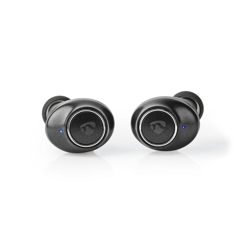 Nedis HPBT6050BK Volledig Draadloze Bluetooth&reg;-oordopjes 4 Uur Afspeeltijd Spraakbediening Aanr