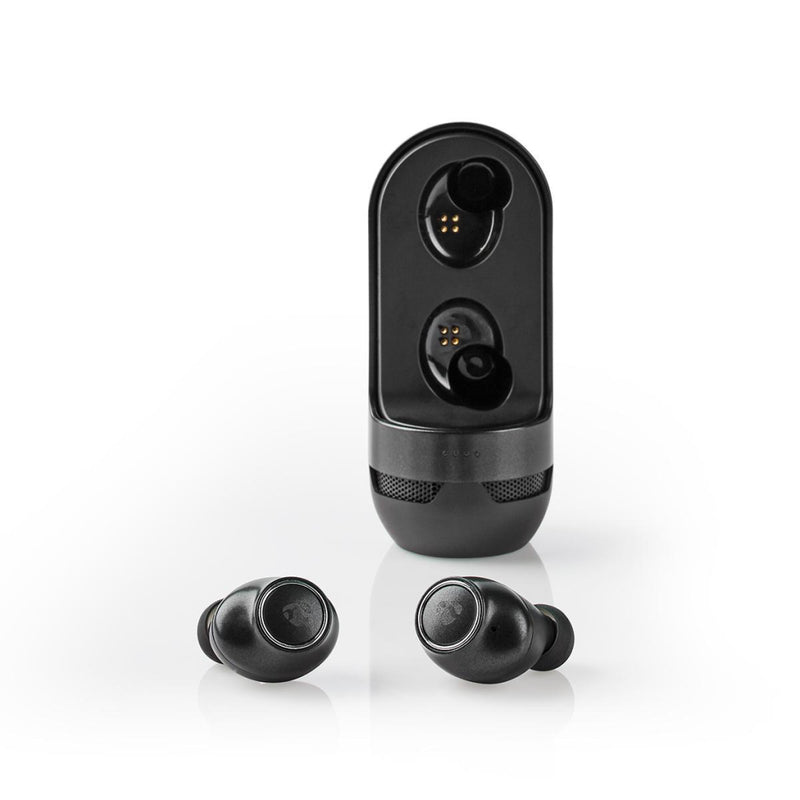 Nedis HPBT6050BK Volledig Draadloze Bluetooth&reg;-oordopjes 4 Uur Afspeeltijd Spraakbediening Aanr