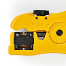 Nedis CSGG49520YE Coaxkabelstripper Rg59 - Rg6 - Rg7 - Rg11