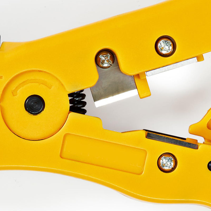 Nedis CSGG49520YE Coaxkabelstripper Rg59 - Rg6 - Rg7 - Rg11