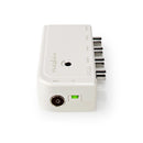 Nedis SAMP40045WT Catv-versterker Max. 10 Db Versterking 50 - 694 Mhz 4 Uitgangen Iec