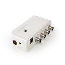 Nedis SAMP40045WT Catv-versterker Max. 10 Db Versterking 50 - 694 Mhz 4 Uitgangen Iec