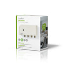 Nedis SAMP40045WT Catv-versterker Max. 10 Db Versterking 50 - 694 Mhz 4 Uitgangen Iec