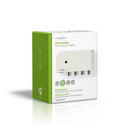 Nedis SAMP40045WT Catv-versterker Max. 10 Db Versterking 50 - 694 Mhz 4 Uitgangen Iec