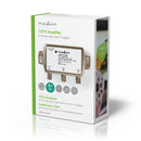 Nedis SAMP41120ME Catv Versterker Max. 9 Db Versterking 85 - 1218 Mhz 2 Uitgangen Retourkanaal -4,5