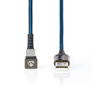 Nedis GCTB60600BK20 Usb 2.0-kabel A Male Naar Type-c&trade; Male 180&deg;-aansluiting Voor Gaming 2