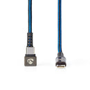 Nedis GCTB60700BK10 Usb 2.0-kabel Type-c&trade; Male Naar Type-c&trade; Male 180&deg;-aansluiting V