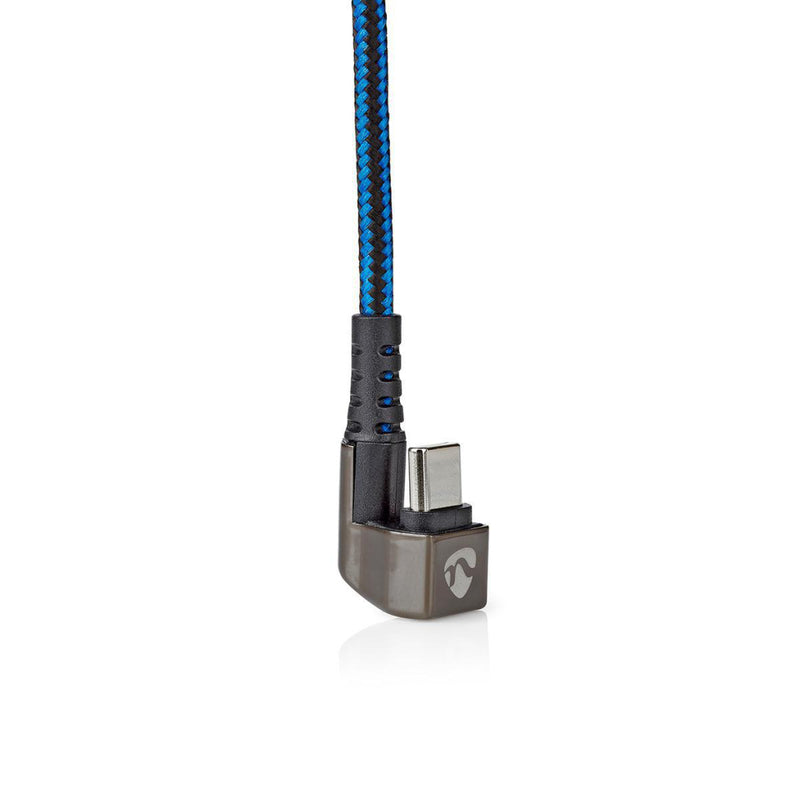 Nedis GCTB60700BK10 Usb 2.0-kabel Type-c&trade; Male Naar Type-c&trade; Male 180&deg;-aansluiting V
