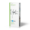 Nedis ANOR7120ME Tv-antenne Voor Buiten Max. 13 Db Versterking Uhf: 470 - 694 Mhz 12 Componenten