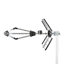 Nedis ANOR7150ME Tv-antenne Voor Buiten Max. 14 Db Versterking Uhf: 470 - 694 Mhz 15 Componenten