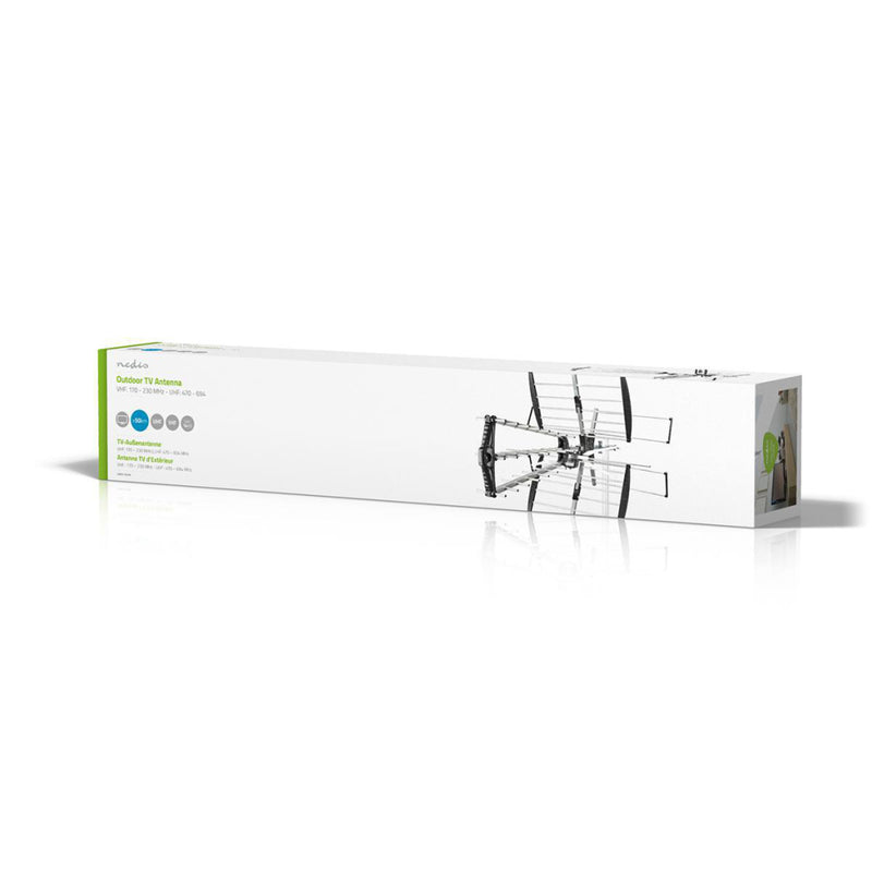 Nedis ANOR7280ME Tv-antenne Voor Buiten Max. 14 Db Versterking Vhf: 170 - 230 Mhz Uhf: 470 - 694 Mh