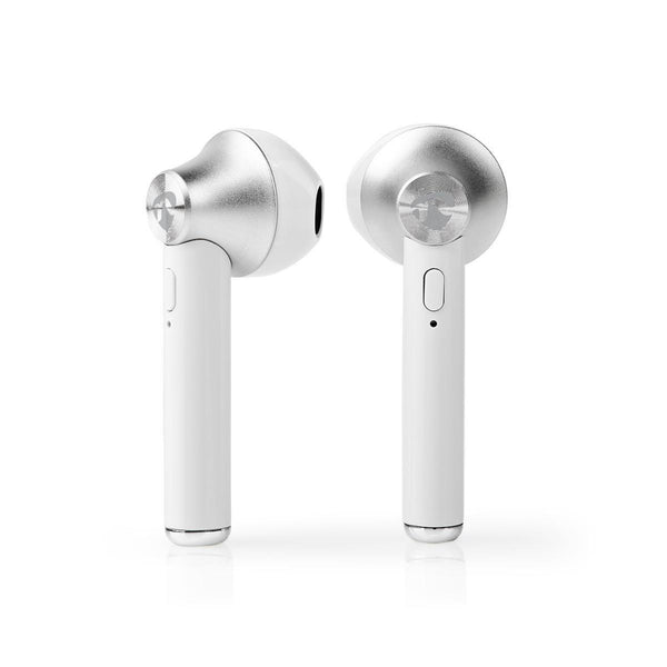 Nedis HPBT3052WT Volledig Draadloze Bluetooth®-oordopjes 3 Uur Afspeeltijd Spraakbediening Charging