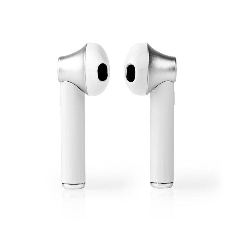 Nedis HPBT3052WT Volledig Draadloze Bluetooth®-oordopjes 3 Uur Afspeeltijd Spraakbediening Charging