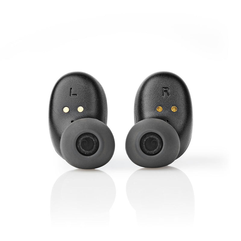 Nedis HPBT3053BK Volledig Draadloze Bluetooth®-oordopjes 3 Uur Afspeeltijd Spraakbediening Aanraakb