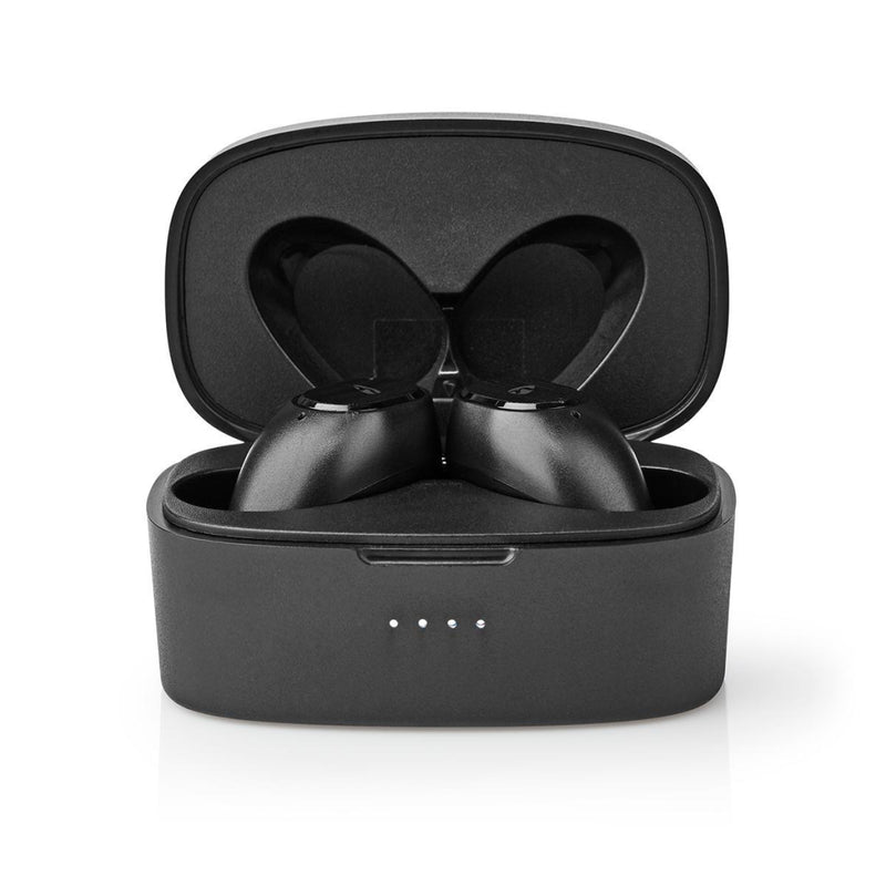 Nedis HPBT3053BK Volledig Draadloze Bluetooth®-oordopjes 3 Uur Afspeeltijd Spraakbediening Aanraakb