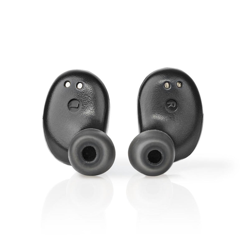 Nedis HPBT5056GY Volledig Draadloze Bluetooth®-oordopjes 3 Uur Afspeeltijd Spraakbediening Aanraakb