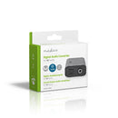 Nedis ACON2505BK Digital Audio-omvormer 1-wegs Digitale Rca Female Toslink Female