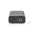 Nedis ACON2507BK Digital Audio-omvormer 2-wegs Digitale Rca Female + Toslink Female Digitale Rca Fe