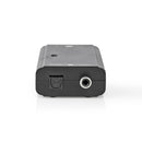 Nedis ACON2509BK Audio-omvormer Digitaal Naar Stereo 1-wegs Digitale Rca Female + Toslink Female 2x